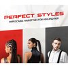 INNOVATION SMOKKIN Professional Hair Gel Wax - Perfect for Curl & Wave Hair - Styling Hair Gel Wax with Multipurpose use 4 in 1, Ultra Smooth & Long-Lasting Shine, (WHITE)
