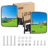 10L0L Golf Cart Side Mirrors for Yamaha Club Car EZGO and Other