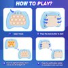 Upgraded Fast Push Game for Kids 6-12, Pop Sensory Fidget Toys for Kids 8-12 Exercises Reaction Birthday Gifts for Boys and Girls Ages 3-12 Years Old & Up(Blue)