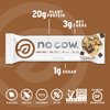 No Cow, Protein Bar, Chocolate Chip Cookie Dough, 12 Bars, 2.12 oz (60 g) Each