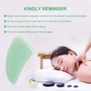 airogym Guasha Massage Tool，Natural Stone Gua Sha Board, 4PCS Guasha Stone Scraping Massage Sets for SPA Acupuncture Physical Therapy Muscle Knots Facial Caring Point Treatment Lymphatic Drainage
