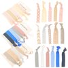 Luxshiny Hair Bands Floral Tie Knotted Ponytail Holder Ponytail Hair Ribbons 30Pcs No Crease Ribbon Hair Ties Yoga Hair Accessories Yoga Decor Ponytail Holders (Random Style)