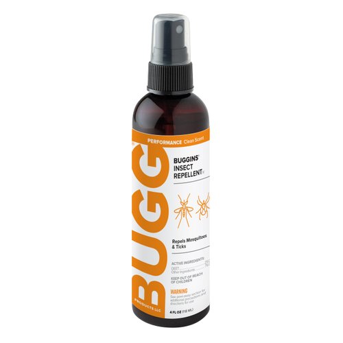 BUGGINS Performance Insect Repellent 25% DEET with a Fresh Clean Scent