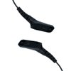 Klykon Xpr 6550 Earpiece,D Shape Surveillance Ear Piece Headset with Ptt Mic XPR7550 XPR6350 XPR7350 7550e 7580e Walkie Talkie