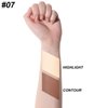 FOCALLURE 2 in 1 Cream Bronzer and Highlighter Stick,Non-greasy & Non-drying Contour Pencil,Easy to Create a Natural Matte Finishing,Long Lasting & Waterproof Face Brighten Make up Pen,MELTED BUTTER