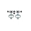 SHIMANO SM-SH56 Cleat Set with Counter Plates, Black, one Size