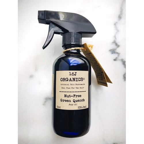 16J Organics Nut-Free Body Oil & Body Butter - Gift Set - Organic 100% Natural - Spa Quality Skin Care Treatment That Feeds & Moisturizes Your Skin With All Food Grade Ingredients