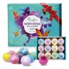 Beautifier Life Dry Skin Moisturizer Bath Bombs Gift Set 12, with Relaxing Scents Made from Essential Oils for Bubble and Spa Bath, Handmade Christmas Gifts for Her / Him, Wife, Girlfriend