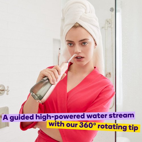 BURST Water Flosser Replacement Tips for Fresh Breath, Healthy Teeth & Gums, Plaque Removal Between Teeth, Braces & Dental Work - 2pk (Classic)