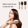 APOFUN 3 Pieces Hair Brush Comb Set Paddle Brush Detangle Hair Brush for Men and Women Wet, Dry, Curly and Straight Hair