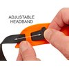 Quality Time Beard Neckline Shaper Guide; Hands-Free, Made in USA, Flexible, Adjustable, Beard Template, Do-it-yourself Neck Haircut Tool, Beard Lineup Shaping Stencil