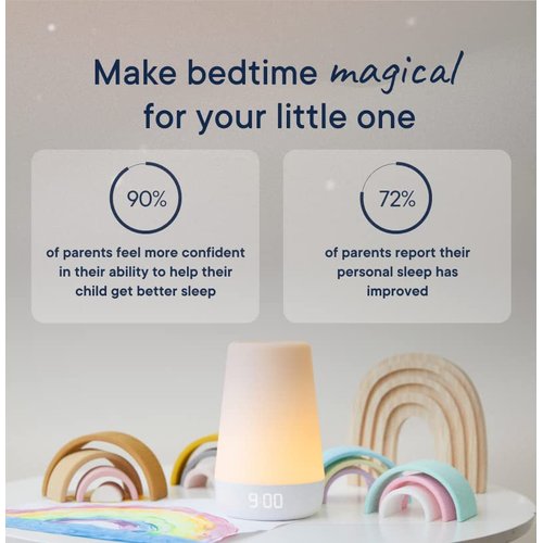 Hatch Rest Baby Sound Machine, Night Light | 2nd Gen | Sleep Trainer, Time-to-Rise Alarm Clock, White Noise Soother, Music & Stories for Nursery, Toddler & Kids Bedroom (Wi-Fi)