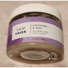 CALM HAVEN Lavender & Iris Salt Body Scrub 17 oz bath body tub