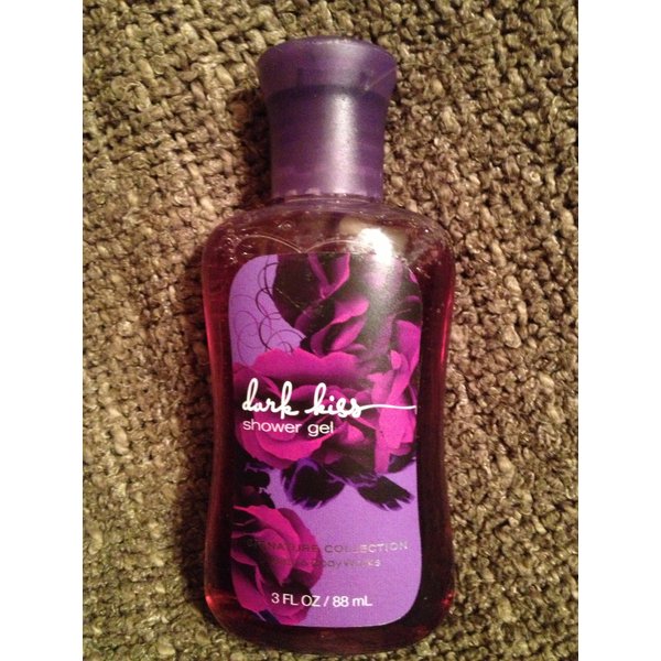 Bath & Body Signature Collection "Dark Kiss" Shower Gel 3 Fl.oz.