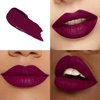 HOOMUSS Mulberry Lipstick Long Lasting, Matte Liquid Lipsticks for Women Non Transfer Smudgeproof Smooth and Easy to Appy Cruelty Free Lip Color, M66 Cranberry