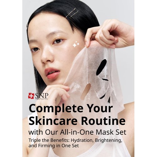 [K Beauty Snp] Supercharged Sheet Mask Set | Variety Sheet of 4-Collagen, 4-Aloe, 4-Rose Face Mask Sheet | Facial Mask for Hydrating and Moisturizing | Korean Skincare Gift Set | 12 Sheets