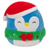 Squishmallows 5" Puff The Penguin with Santa Hat
