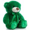WENMOTDY Super Color Teddy Bear Stuffed Animals Plush Toy for Children Girlfriend Family Congratulations Baby Shower Birthday Green 14 inch