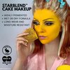 Mehron Makeup StarBlend Cake Makeup | Wet/Dry Pressed Powder Face Makeup | Powder Foundation | Green Face Paint & Body Paint 2 oz (56g)