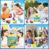 HOGOKIDS 20 Packs Party Favors for Kids, 60 Kinds of Mini Animals Toy Building Block Set for Classroom Prizes Goodie Bag Stuffers Christmas Valentines Easter Birthday Gift for Boys Girls Ages 6-12+