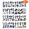 Police Birthday Party Decorations Favors Supplies Police Car Themed Decor 82 PCS Tattoo Stickers Cute Gifts for Kids Girls Boys Classroom Prizes Rewards