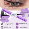 Sapphire Lash Extension, Lash Cluster Eyelash Extension kit DIY 132pcs, 10mm-16mm, Eye Lash Clusters with Lash Applicator, Bond, Seal and Remover All in One, Natural Look Eyelash Cluster