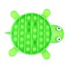 Cute Ocean Animal Shaped Pop Silicone Push Poke Bubble Wrap Fidget Toy - Press Bubbles to Pop the Bubbles Down Then Flip it over and Do it Again - Sensory Stress Toy OT (1 Turtle)