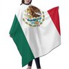 Adult Barber Cape, Professional Salon Haircut Capes,Mexican flag Haircut Kit Hairdressing Apron for Home Salon and Barbershop