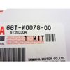 Yamaha New OEM WATER PUMP REPAIR KIT 66T-W0078-00-00