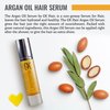 GK HAIR Global Keratin 100% Organic Argan Oil Anti Frizz Hair Serum Pack of 2 (3.4 Fl Oz/100ml) Styling Smoothing Strengthening Hydrating & Nourishing Heat Protection Shine For Frizzy Dry Damaged Hair