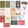 Best Paper Greetings 36 Pack Assorted Merry Christmas Greeting Cards with Envelopes, 36 Holiday Designs (4x6 In)
