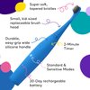 BURSTkids Toothbrush Heads 3-Pack - Genuine BURST Kids Electric Toothbrush Replacement Heads for a Perfect Fit - Ultra Soft Bristles for Deep Clean – 9 Month Supply of Brush Heads, Blue