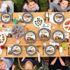 Monster Truck Party Tableware Set Monster Truck Plates and Napkins Monster Truck Party Supplies Decorations for Kids Boys Monster Truck Theme Birthday party Supplies Serves 24