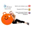 Xino Sports Hopping Ball for Kids - Teens and Adults, Bouncy Balls for Kids, Hopper Ball, Jumping Ball with Handle, 22 Inch Diameter, Kids Outdoor Toys (Orange)