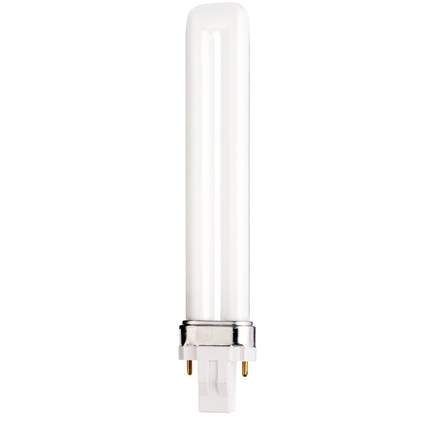 Satco S8313 5000K 13-Watt GX23 Base T4 Twin 2-Pin Tube for Magnetic Ballasts