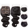 6x6 Hd Lace Closure Body Wave Human Hair Bleached Knots 6 6 Lace Closure Unprocessed Virgin Hair 150 Density 6x6 Closure Only Swiss Lace Hand Tied 6 x 6 Closure Pre Plucked with Baby Hair 9a 16 Inch