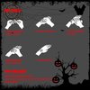 Halloween Tattoo Stickers Wound Simulation Horror Knife Simulation Scar Tattoos for Adults 30 Sheets Waterproof Tattoo Sticker for Halloween Party Favors