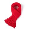 BEARUN Kids Knit Scarf Winter Fashion Solid Color Toddler Baby Scarves Neck Warmer Tassel Scarf for Boys Girls Red