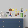 RoomMates RMK2351SCS Nintendo New Super Mario Bros Build a Scene Peel and Stick Wall Decals, Multicolored