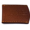 Parker Genuine Leather Double Edge Safety Razor Protective Sheath/Travel Cover (Saddle Brown)