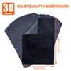 Carbon Paper for Tracing Graphite Transfer-Paper - PSLER 30 Pcs Black Graphite Paper for Tracing Drawing Patterns on Wood Projects Canvas Fabric Artist Lettering Sketch Drawing A4 8.27 X 11.81 Inch