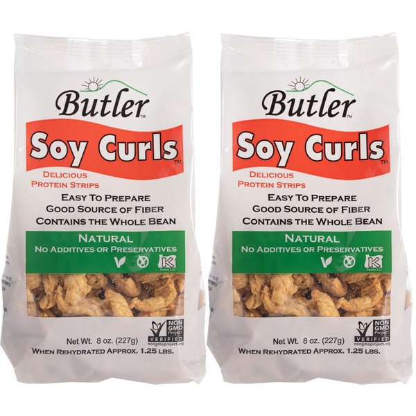 Butler Foods, Soy Curls, 8 Ounce (pack of 2)