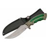 SZCO Supplies 10" Jade Gentleman Hunting Knife Stainless Steel Skinning Knife, Grey