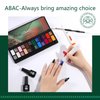 ABAC Christmas Color Solid Gel Polish Set 24 color,Hema-free Holiday Gift Gel Polish Kit,Christmas Nail Kit with Double-Ended Nail Art Brush Soak Off LED Nail Kit Manicure DIY Home