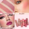 6 Pcs Brown Nude Pink Purple Red Lipstick Matte Sets,Light to Dark Velvet Lipstick for Women Long Lasting Waterproof 24 Hours Lip Stick Lip Stain Makeup Gift Sets,labiales mate 24 horas originales