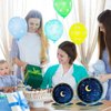 96 Pcs Starry Night Plates and Napkins Party Supplies Sweet theme Tableware Set Galaxy Party Decorations Favors for Outer Space Birthday Baby Shower Serves 24 Guests