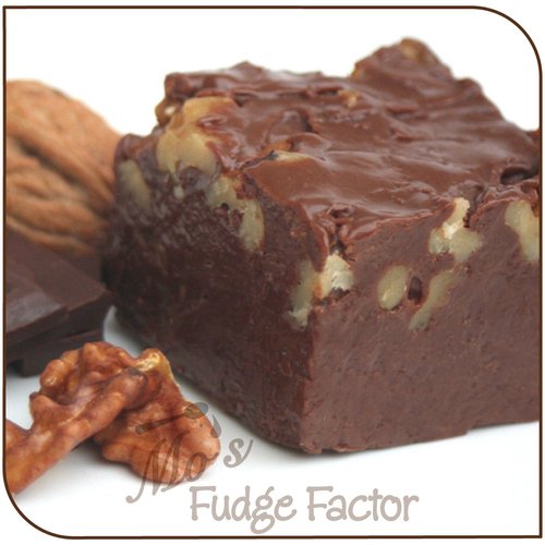 Mo's Fudge Factor, Chocolate Walnut Fudge 16 Ounces