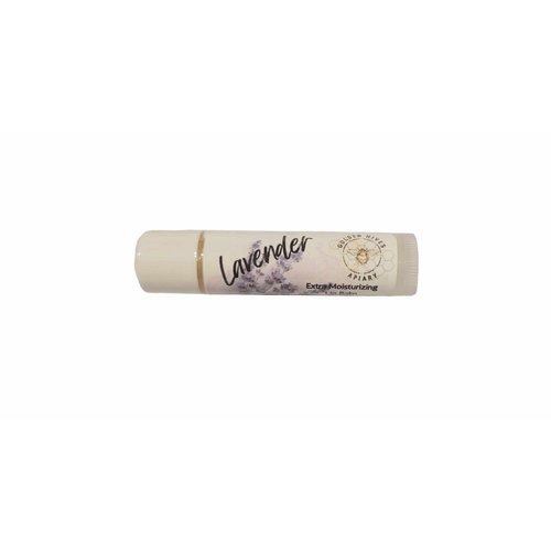 Golden Hives Apiary Moisturizing Lip Balm With Raw Beeswax & Organic Cocoa Butter - Lavender (Pack of One)