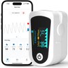 Innovo FSA/HSA Eligible iP900BP-B Fingertip Pulse Oximeter, Blood Oxygen Monitor with Free App, Plethysmograph, and Perfusion Index (with Bluetooth)
