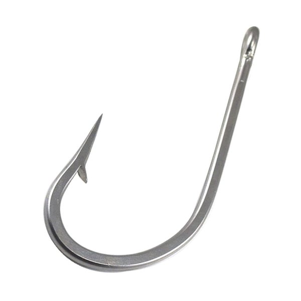 Saltwater Giant Shark and Alligator Hooks Big Game Stainless Steel Tuna Fishing Hooks for Saltwater Freshwater Size 5/0-20/0